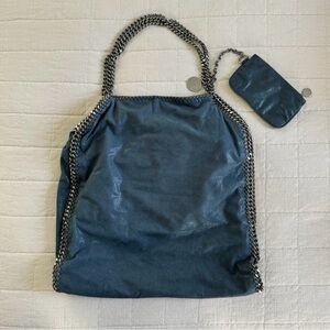 Stella McCartney Women's Falabella Ecoleather Handbag in Teal